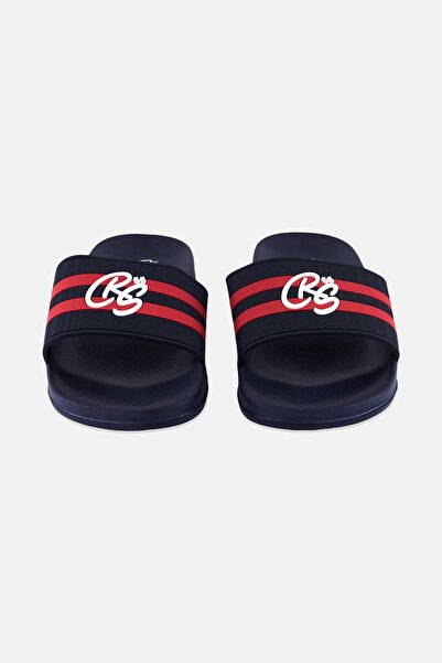 Crosshatch Men Slip On Hamlax Slides, Navy