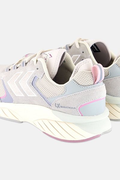 hummel حذاء الجري Marathona Reach Lx Lace للرجال، رمادي