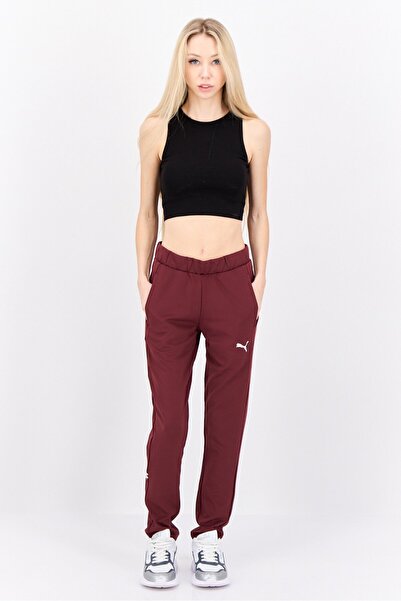 Puma Women Sportswear Fit Training Sweatpants, Maroon