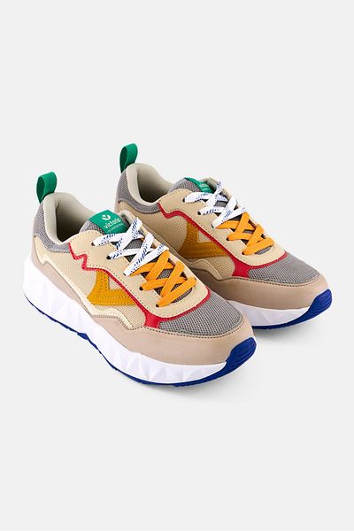 Victoria Women Lace Up Outdoor Shoes, Multicolor