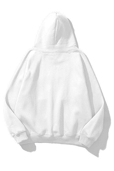 Trendiz Λευκό φούτερ Unisex Yildirim