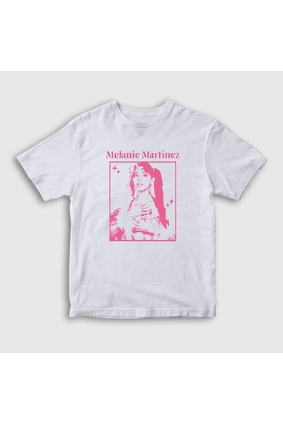 Presmono Παιδικό μπλουζάκι Unisex Melanie Martinez - Λευκό με μοτίβο αφίσας K 12, 469889 ττ