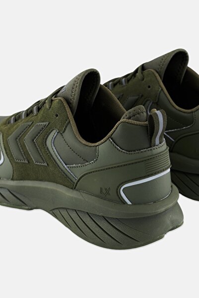 hummel Men Marathona Reach Lx Tonal Lace Up Running Shoes, Olive