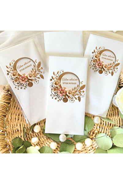 Lion Baskı ve Organizasyon Kişiye Özel İftar sofrası baskılı peçete 20 Adet