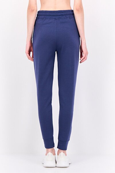 Hype Women Regular Fit Solid Jogger Pants, Slate Blue