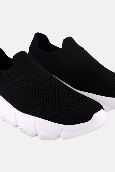 RBX Women Slip On Training Shoes, Black