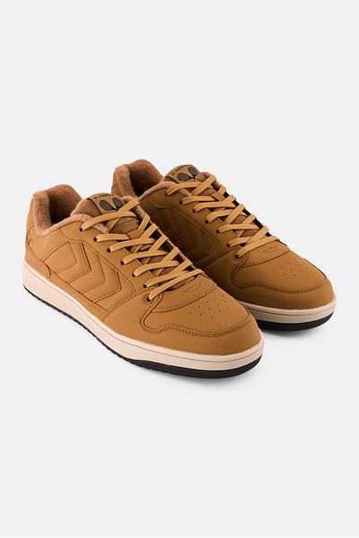 hummel Men St Power Lace Up Outdoor Shoes, Light Brown
