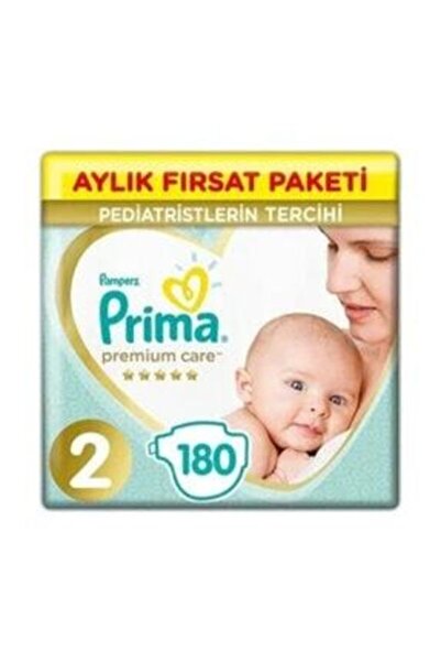 Prima Bebek Bezi Premium Care 2no 180 Adet