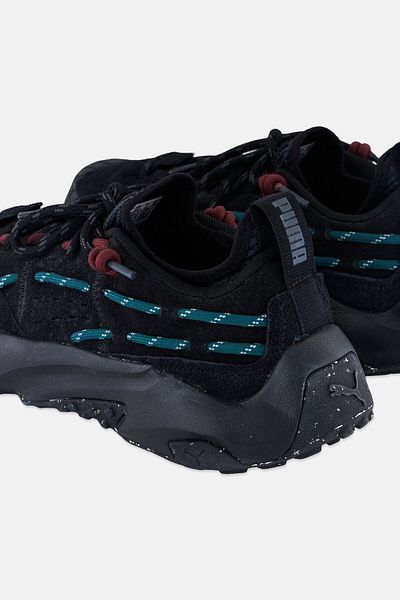 Puma Men Lace Up Outdoor Shoes, Black
