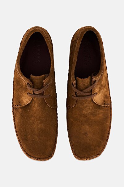 CLARKS Men Weaver Lace Up Casual Shoes, Brown