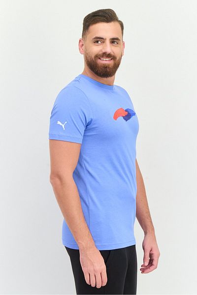Puma x BMW Motorsport Men Sportswear Fit Outdoor T-Shirt, Blue