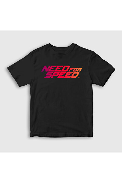 Presmono Need For Speed unisex dečja T-shirt - crni logo, model 459871tt