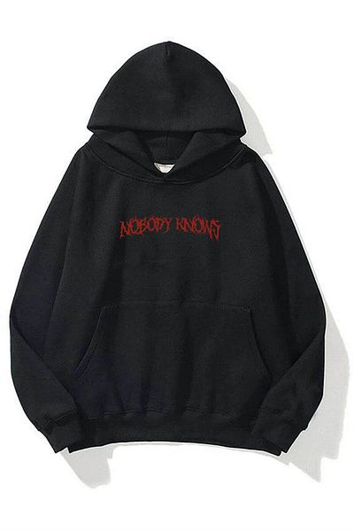 Trendiz Unisex Nobody Knows Sweatshirt Hoodie