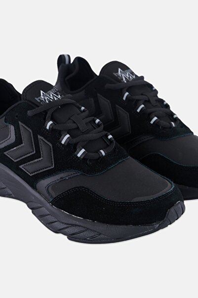 hummel Men Marathona Reach Lx Tonal Lace Up Running Shoes, Black