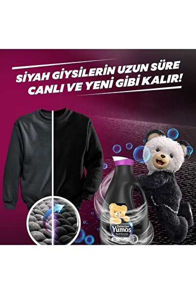 Unilever Yumoş Sıvı Deterjan Siyahlar Için Canlandırıcı Bakım 1690 ml