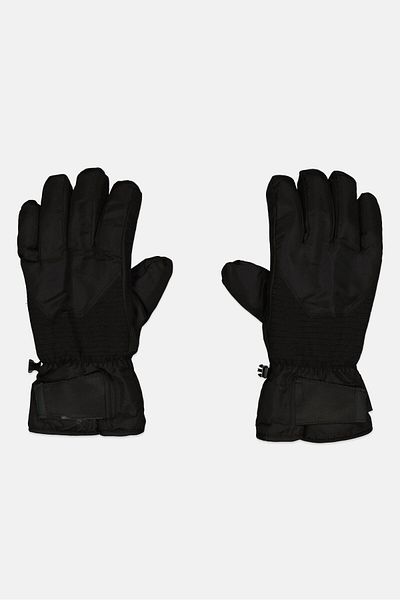 Mossy Oak Men Brand Logo Gloves, Black