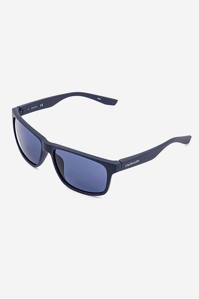 Calvin Klein Men CK19539S Square Sunglasses, Navy Blue