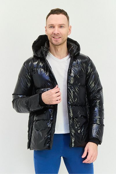 adidas Men Sportswear Fit Outdoor Jacket, Black