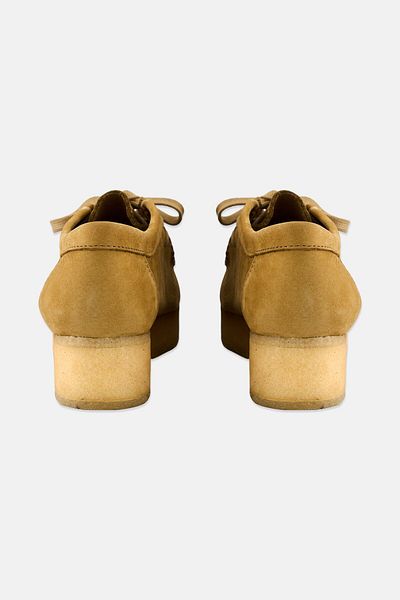 CLARKS Women Wallacraft Standard Fit Lace Up Shoes, Tan