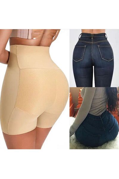 Pera fitol Women's Butt Padded Corset Pop up Plumping Hip Shaper Tightener High Waist Corset