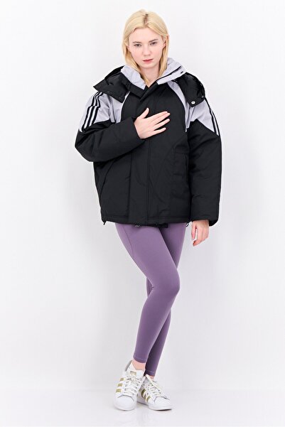 adidas Women Sportswear Fit Outdoor Jacket, Black