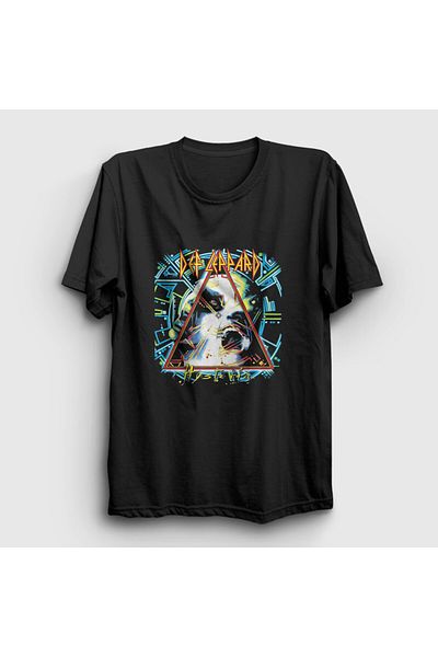 Presmono Μπλουζάκι Unisex Def Leppard Hysteria Black - 447633 ττ