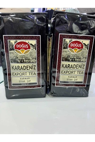 Doğuş Organic Bulk Black Tea Black Sea Export 500 Gr 2 Pieces