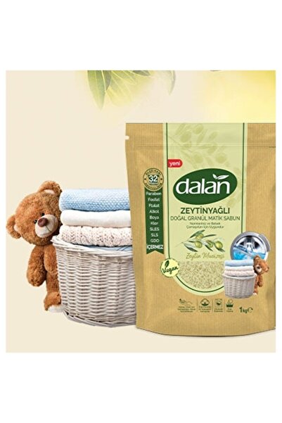 Dalan Zeytinyağlı Doğal Granül Sabun Tozu 6x1kg