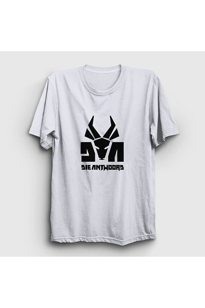 Presmono Λευκό λογότυπο Die Antwoord Unisex T-Shirt - 453841 ττ