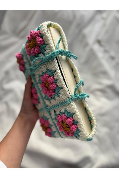 EHF LifeStyle Kitap Aksesuarı / Kitap Ayracı / EL Örgüsü Kılıf/ Kuran Kılıfı / Kitap Kılıfı