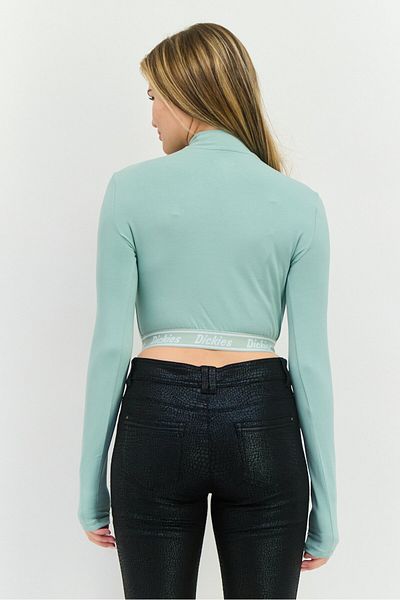 Dickies Women Sportswear Fit Long Sleeve Outdoor Top, Sage Green