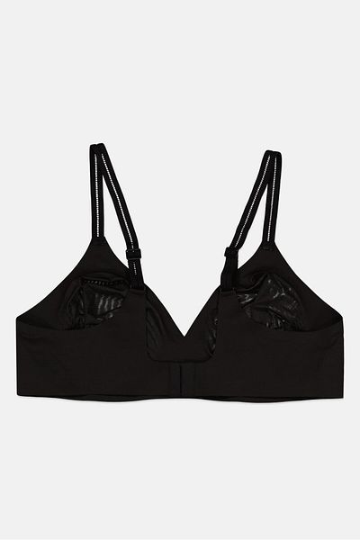 SLOGGI Women Textured Non Padded Body Adapt Soft Bra, Black