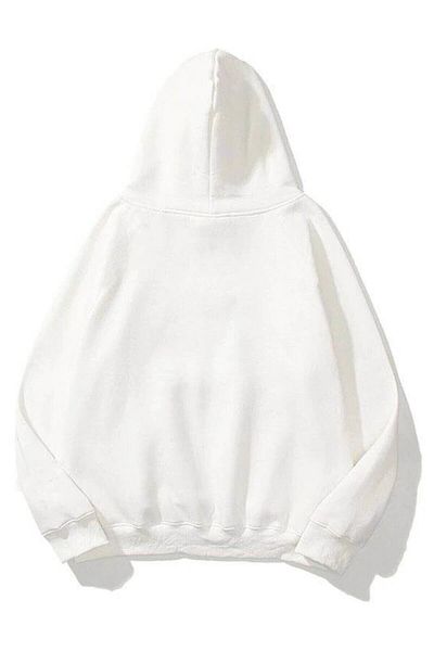 Trendiz Unisex Relentless φούτερ Hoodie White