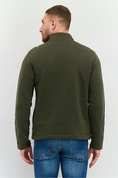 Penfield Men High Neck Brand Logo Long Sleeves Sweatshirt, Olive