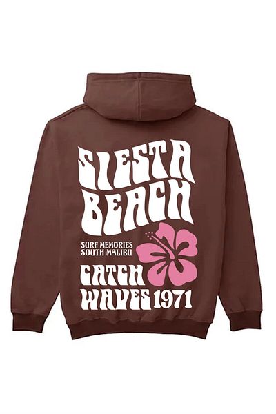 Trendiz Unisex φούτερ Siesta Beach Hoodie