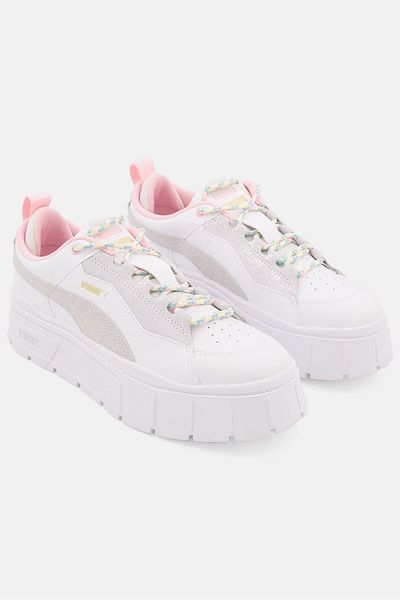 Puma Women Mayze Stack Xpl Lace Up Outdoor Shoes, White