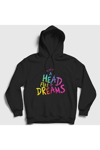Presmono Унисекс суитшърт с качулка Coldplay - A Head Full Of Dreams 468481tt