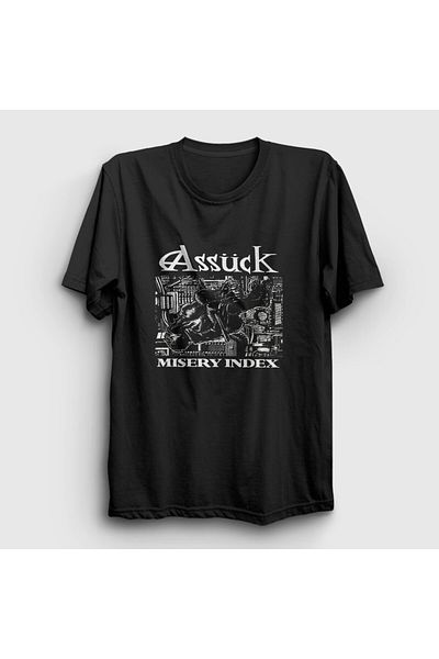 Presmono Μπλουζάκι Unisex Metal Misery Index - Μαύρο, Assuck 473770 ττ