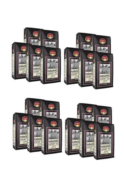 Doğuş Çay Doğuş Karadeniz Export Organik Dökme Siyah Çay 500 20 ADET