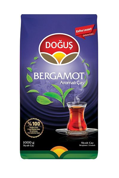 Doğuş Çay Doğuş Black Tea with Bergamot Aromat 1000 Grams 1 Piece