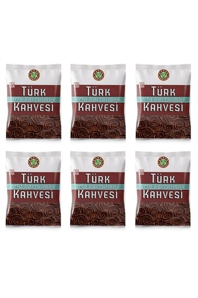 Kahve Dünyası Pack of 6 Medium Roast Turkish Coffee - 100 Gr