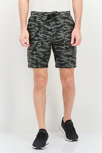 Kenneth Cole Men Camouflage Cargo Shorts, Multicolor