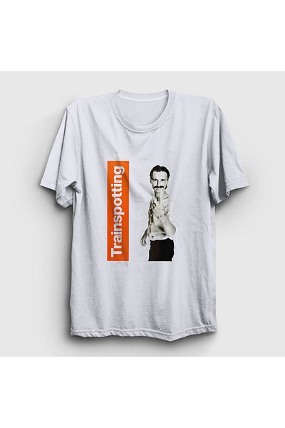 Presmono Λευκό μπλουζάκι Begbie Unisex Trainspotting - 451873 ττ