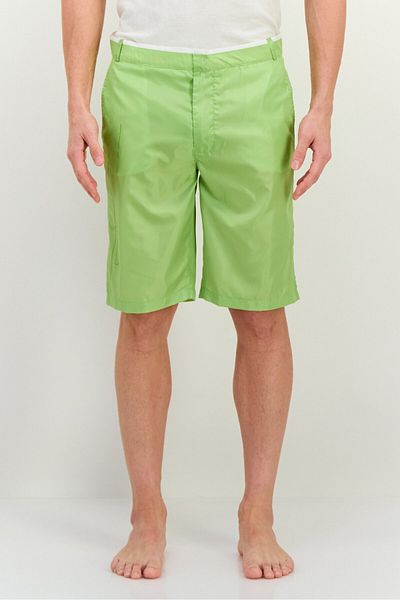 GAS Men Brand Logo Board Shorts, Lawn Green