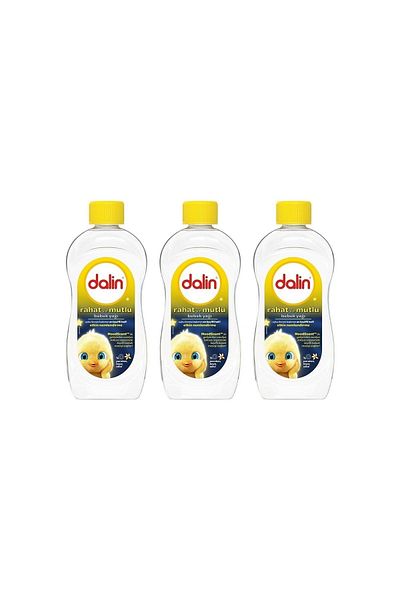 Dalin 3 Pieces 300 ml Baby Oil Relaxing Effect