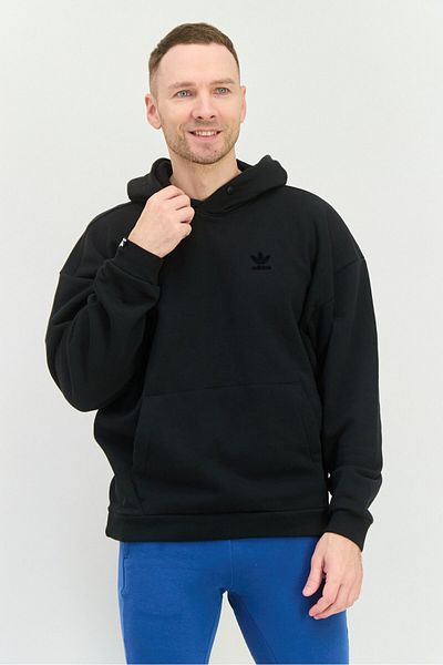 adidas Men Sportswear Fit Long Sleeves Outdoor Hoodie , Black