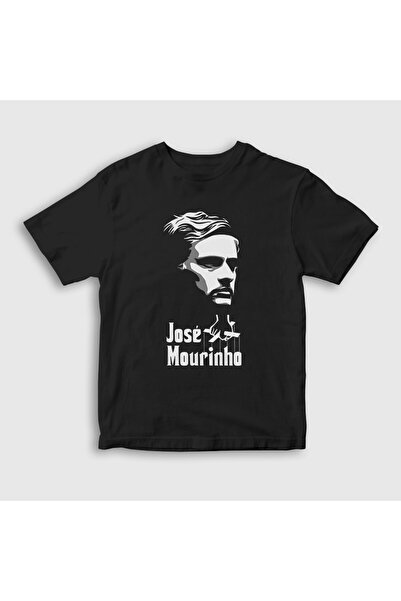 Presmono Jose Murinjo Unisex Dječje T-shirt - Crni Kum 429879tt