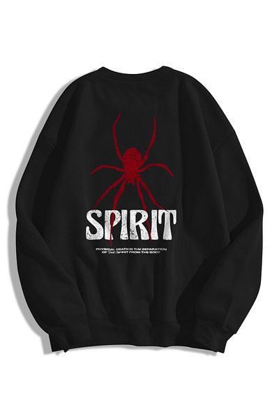 Trendiz Φούτερ με κουκούλα Unisex Spirit Crew λαιμόκοψη