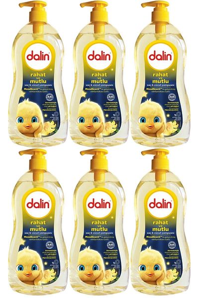 Dalin 6 Pieces 700ml Shampoo - Comfortable Sleeping Cemyesi