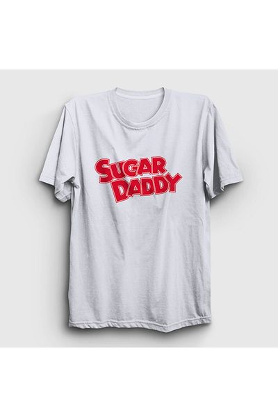 Presmono Sugar Daddy Unisex Λευκό T-Shirt - 429030 ττ